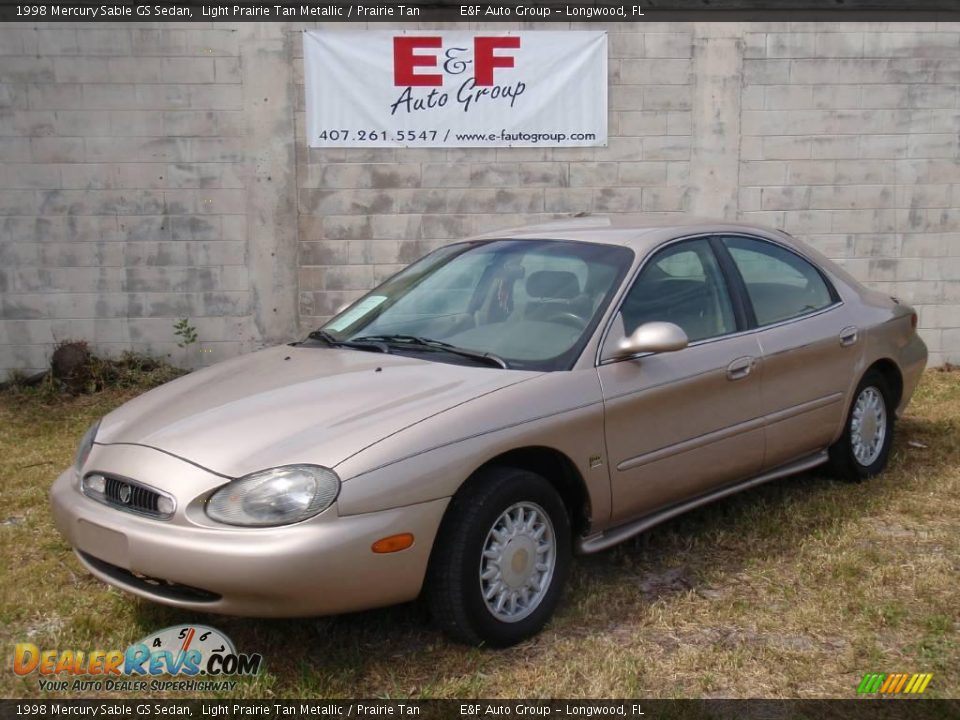 1998 Mercury Sable GS Sedan Light Prairie Tan Metallic / Prairie Tan Photo #1