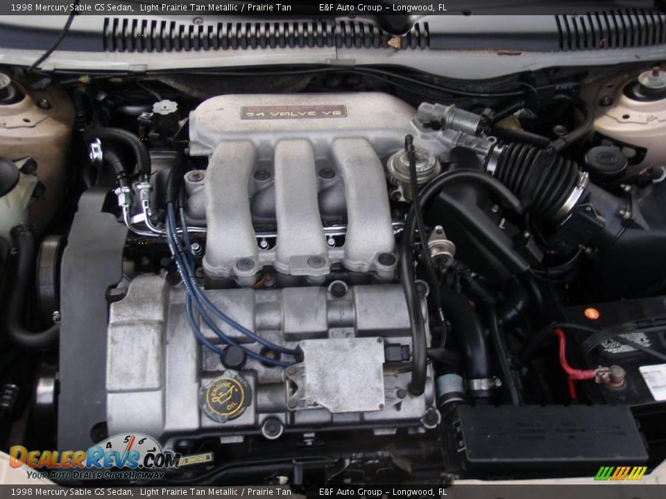 1998 Mercury Sable GS Sedan Light Prairie Tan Metallic / Prairie Tan Photo #6