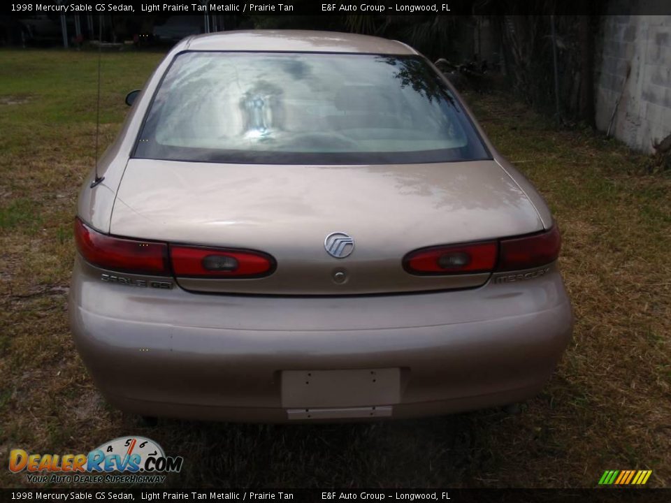 1998 Mercury Sable GS Sedan Light Prairie Tan Metallic / Prairie Tan Photo #9