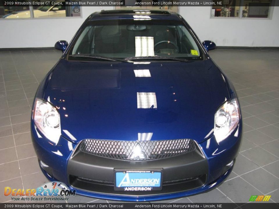 2009 Mitsubishi Eclipse GT Coupe Maizen Blue Pearl / Dark Charcoal Photo #2