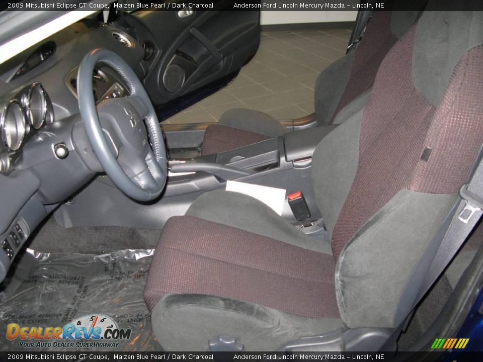 2009 Mitsubishi Eclipse GT Coupe Maizen Blue Pearl / Dark Charcoal Photo #10