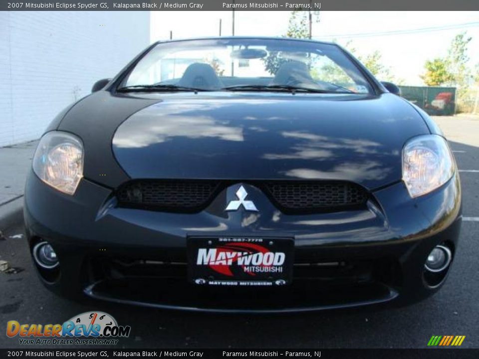 2007 Mitsubishi Eclipse Spyder GS Kalapana Black / Medium Gray Photo #3