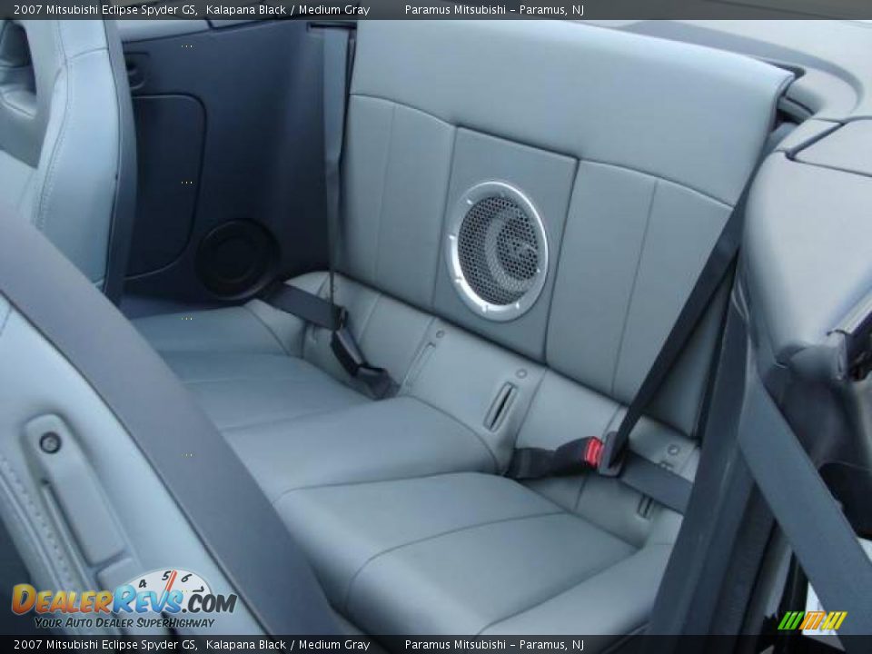 2007 Mitsubishi Eclipse Spyder GS Kalapana Black / Medium Gray Photo #8
