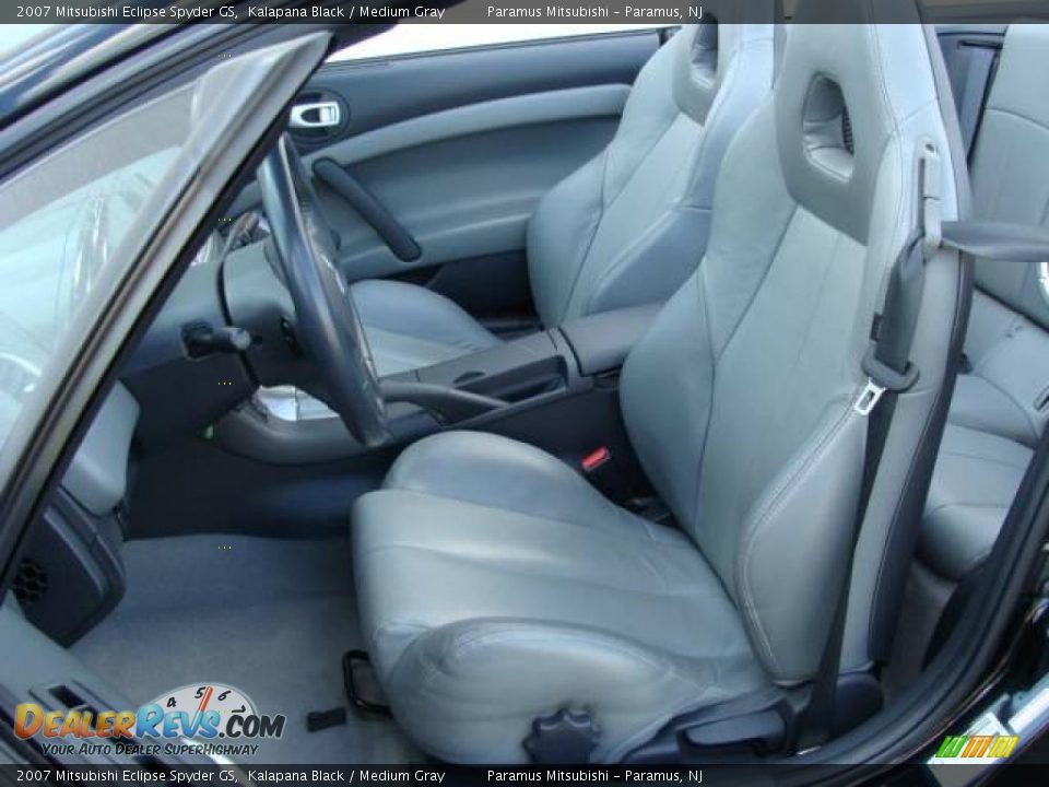 2007 Mitsubishi Eclipse Spyder GS Kalapana Black / Medium Gray Photo #11