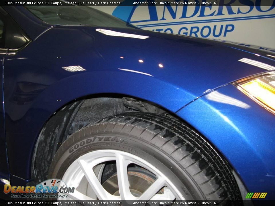 2009 Mitsubishi Eclipse GT Coupe Maizen Blue Pearl / Dark Charcoal Photo #20