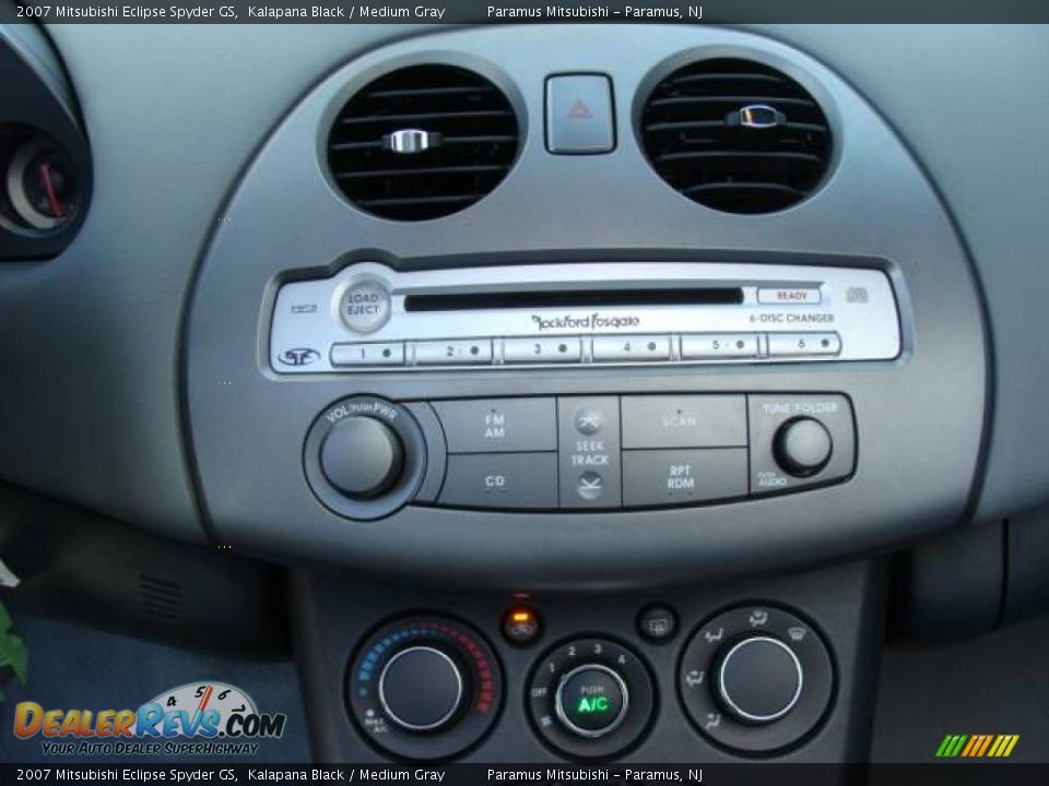 2007 Mitsubishi Eclipse Spyder GS Kalapana Black / Medium Gray Photo #14