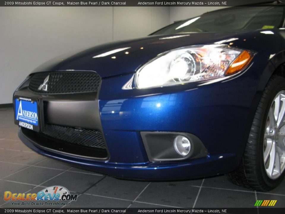 2009 Mitsubishi Eclipse GT Coupe Maizen Blue Pearl / Dark Charcoal Photo #22