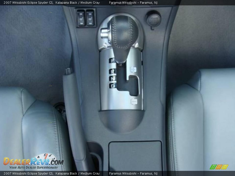 2007 Mitsubishi Eclipse Spyder GS Kalapana Black / Medium Gray Photo #15