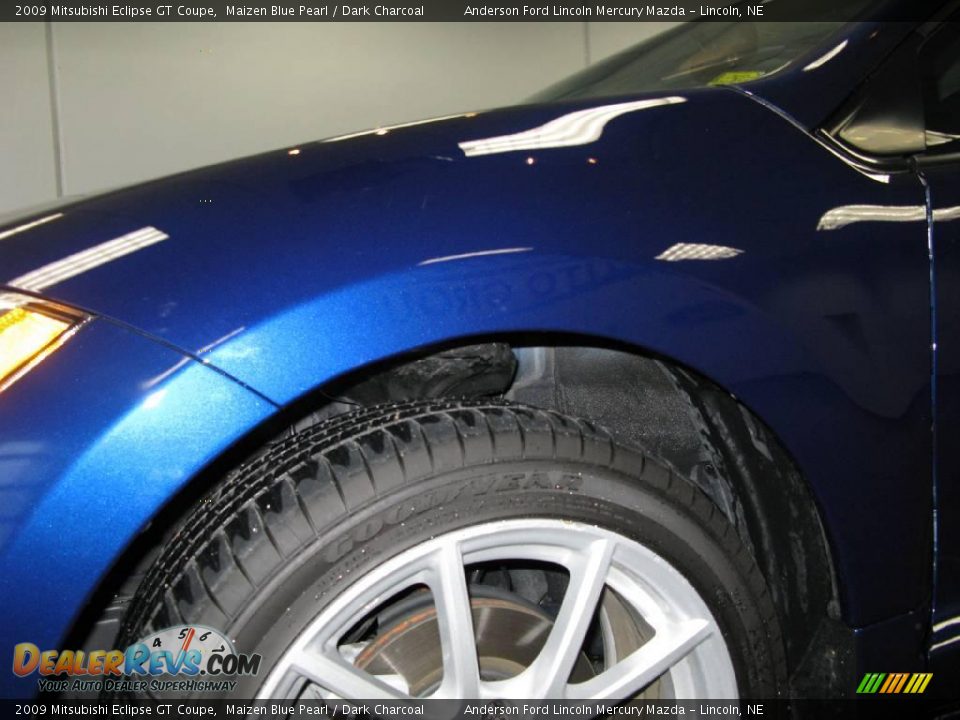 2009 Mitsubishi Eclipse GT Coupe Maizen Blue Pearl / Dark Charcoal Photo #23