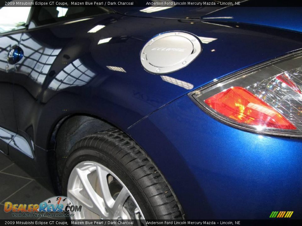 2009 Mitsubishi Eclipse GT Coupe Maizen Blue Pearl / Dark Charcoal Photo #26
