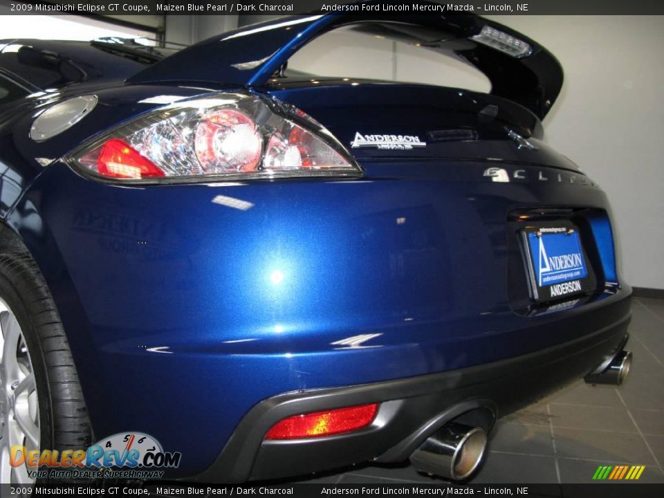 2009 Mitsubishi Eclipse GT Coupe Maizen Blue Pearl / Dark Charcoal Photo #27