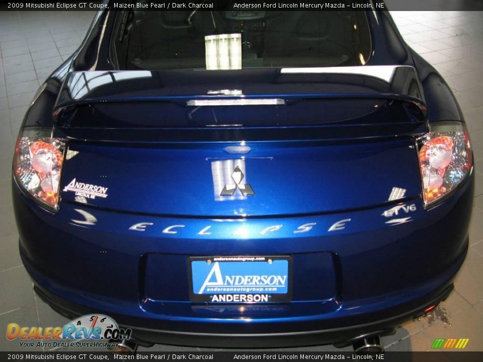 2009 Mitsubishi Eclipse GT Coupe Maizen Blue Pearl / Dark Charcoal Photo #30