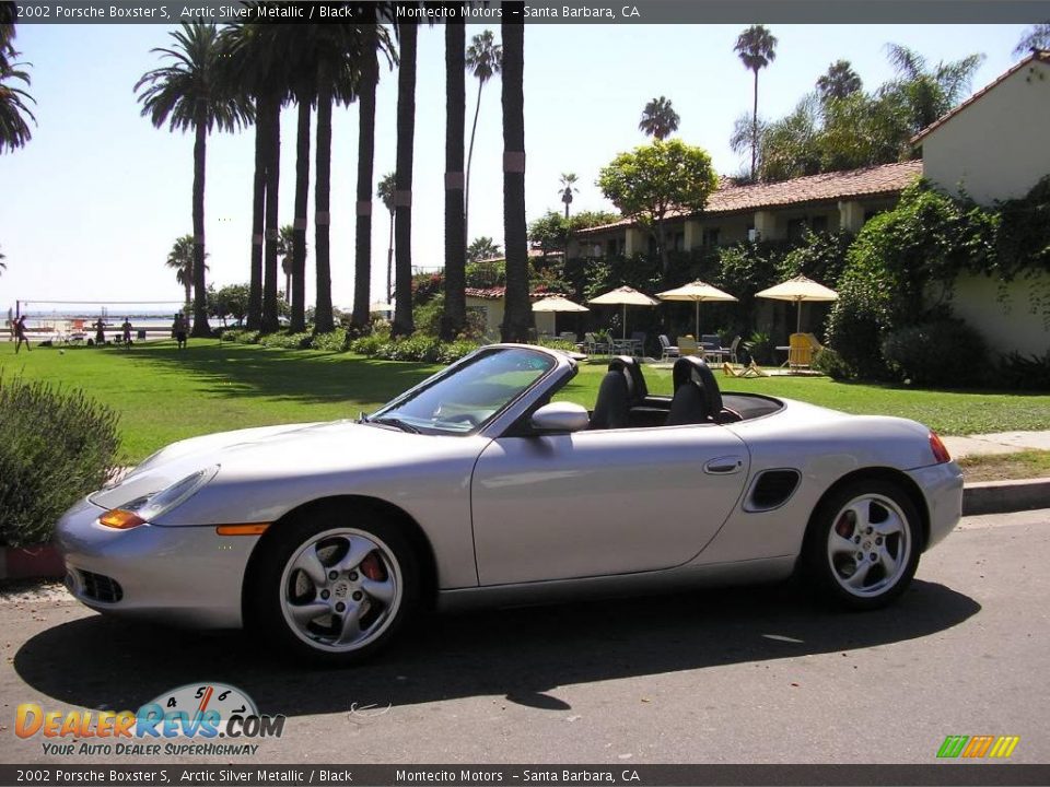 2002 Porsche Boxster S Arctic Silver Metallic / Black Photo #1