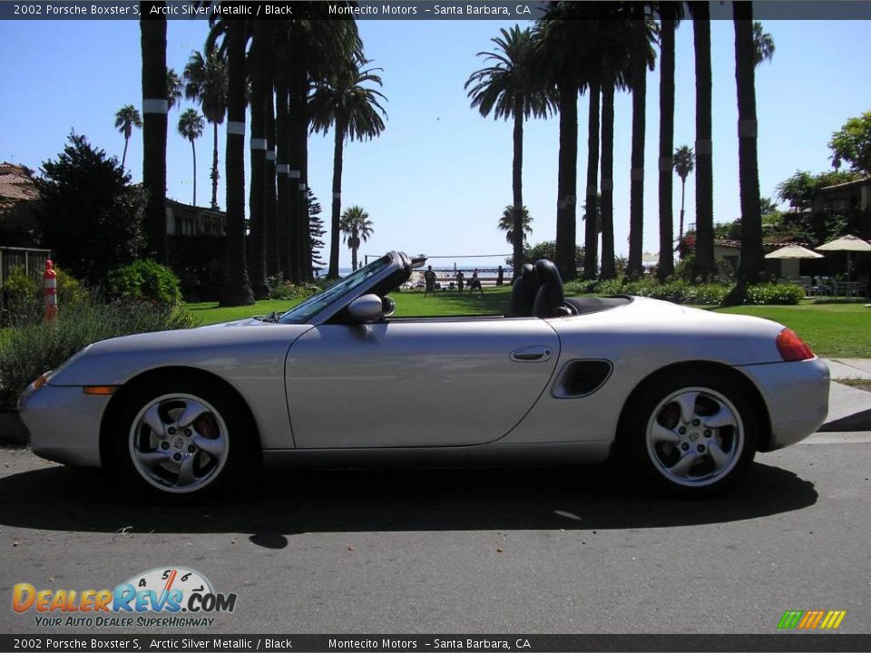 2002 Porsche Boxster S Arctic Silver Metallic / Black Photo #3