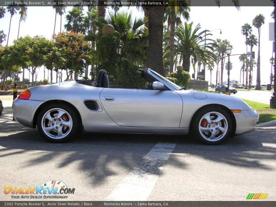2002 Porsche Boxster S Arctic Silver Metallic / Black Photo #4
