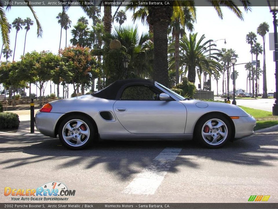 2002 Porsche Boxster S Arctic Silver Metallic / Black Photo #5