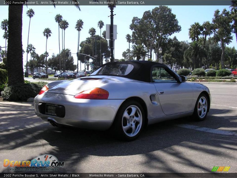 2002 Porsche Boxster S Arctic Silver Metallic / Black Photo #6