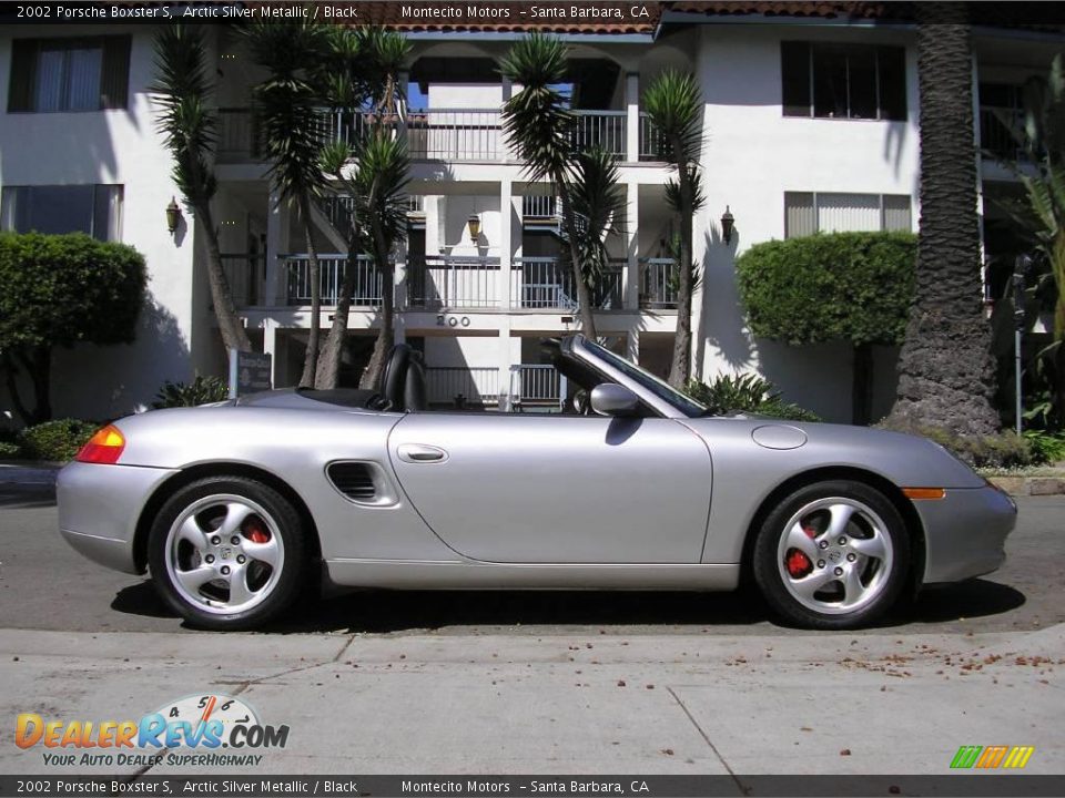 2002 Porsche Boxster S Arctic Silver Metallic / Black Photo #10