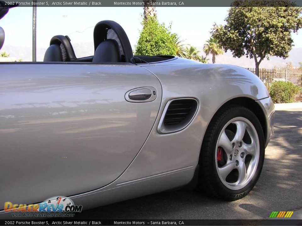 2002 Porsche Boxster S Arctic Silver Metallic / Black Photo #11