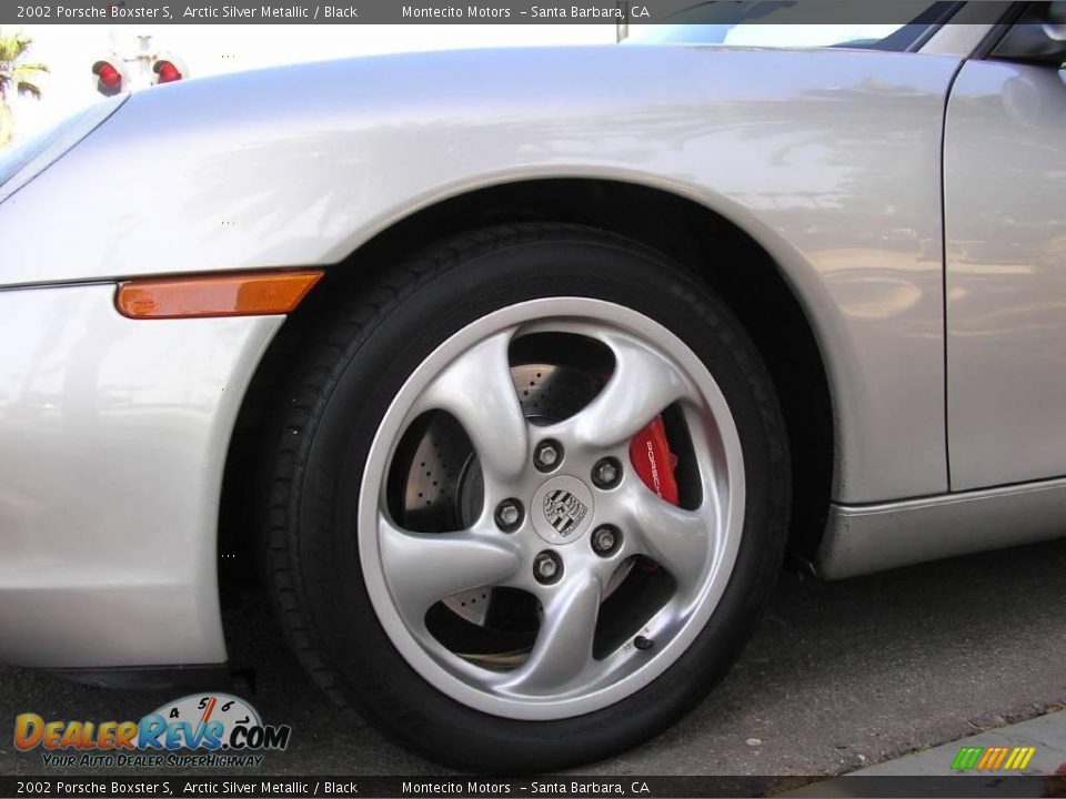 2002 Porsche Boxster S Arctic Silver Metallic / Black Photo #12