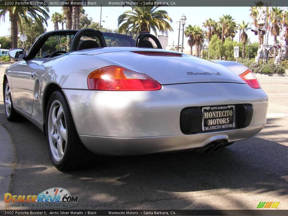2002 Porsche Boxster S Arctic Silver Metallic / Black Photo #13