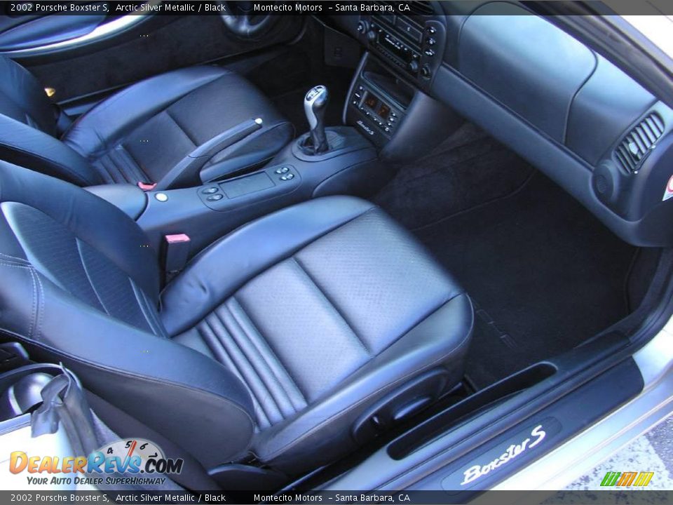 2002 Porsche Boxster S Arctic Silver Metallic / Black Photo #15
