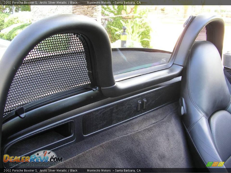 2002 Porsche Boxster S Arctic Silver Metallic / Black Photo #16