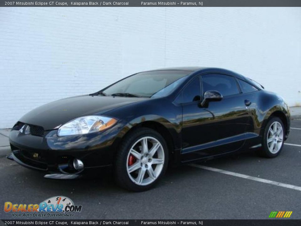 2007 Mitsubishi Eclipse GT Coupe Kalapana Black / Dark Charcoal Photo #1