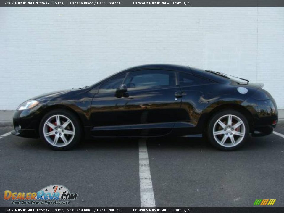 2007 Mitsubishi Eclipse GT Coupe Kalapana Black / Dark Charcoal Photo #3