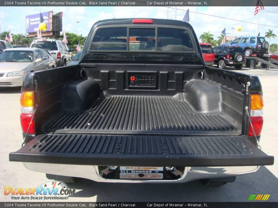 2004 Toyota Tacoma V6 PreRunner Double Cab Black Sand Pearl / Charcoal Photo #5