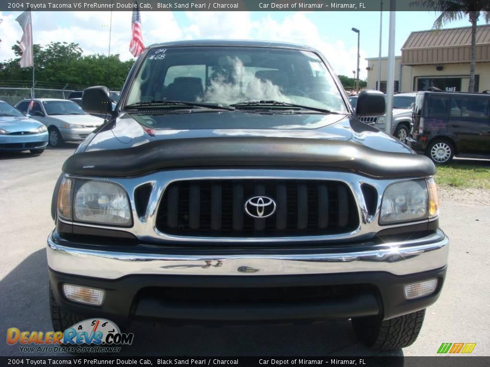 2004 Toyota Tacoma V6 PreRunner Double Cab Black Sand Pearl / Charcoal Photo #9