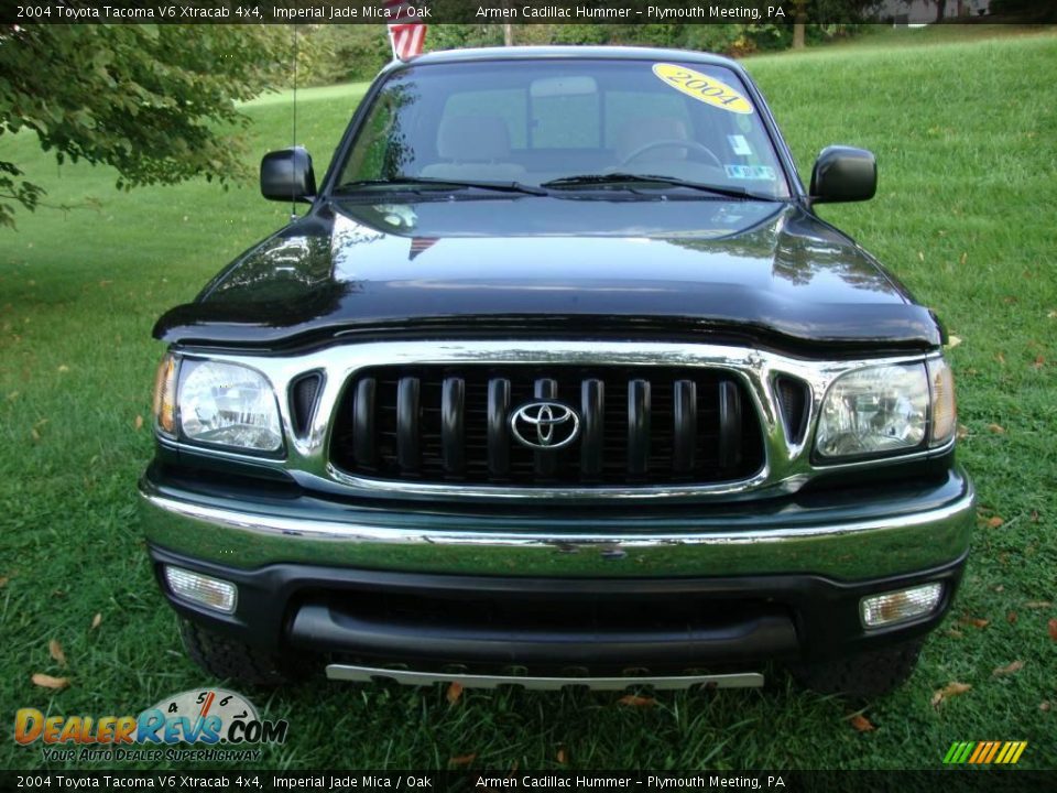 2004 Toyota Tacoma V6 Xtracab 4x4 Imperial Jade Mica / Oak Photo #3