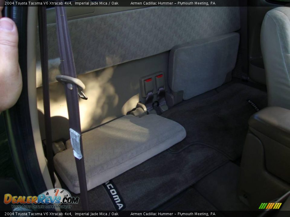 2004 Toyota Tacoma V6 Xtracab 4x4 Imperial Jade Mica / Oak Photo #20