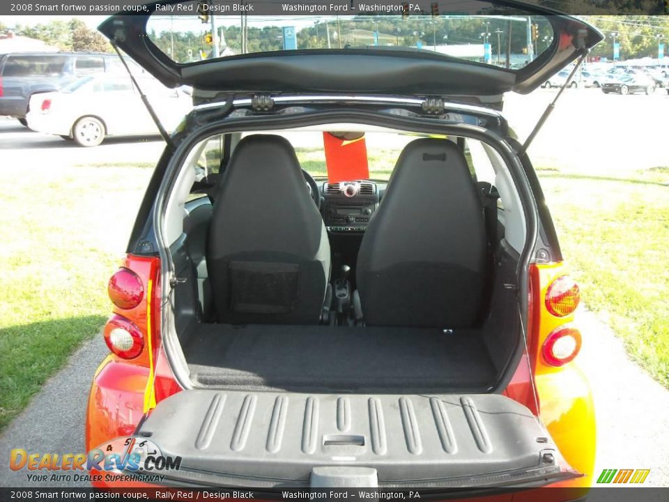 2008 Smart fortwo passion coupe Rally Red / Design Black Photo #5
