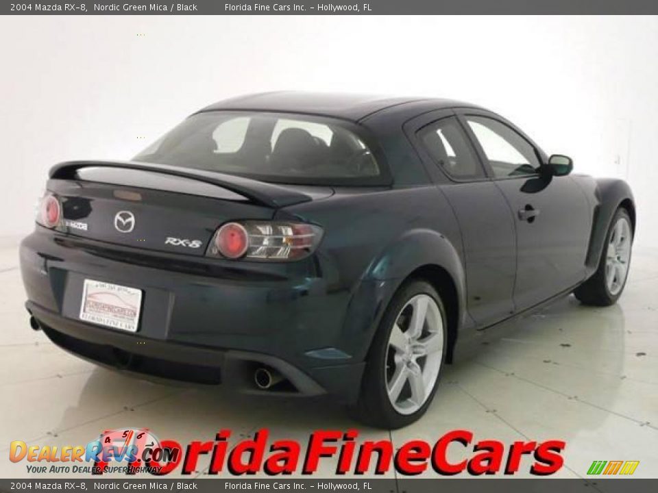 2004 Mazda RX-8 Nordic Green Mica / Black Photo #2