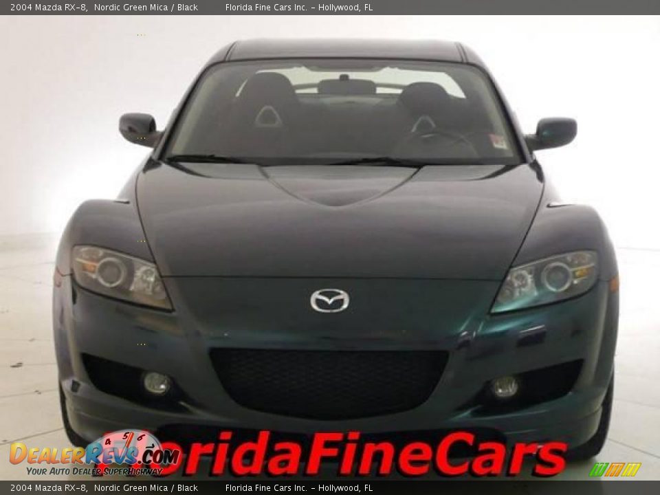 2004 Mazda RX-8 Nordic Green Mica / Black Photo #5