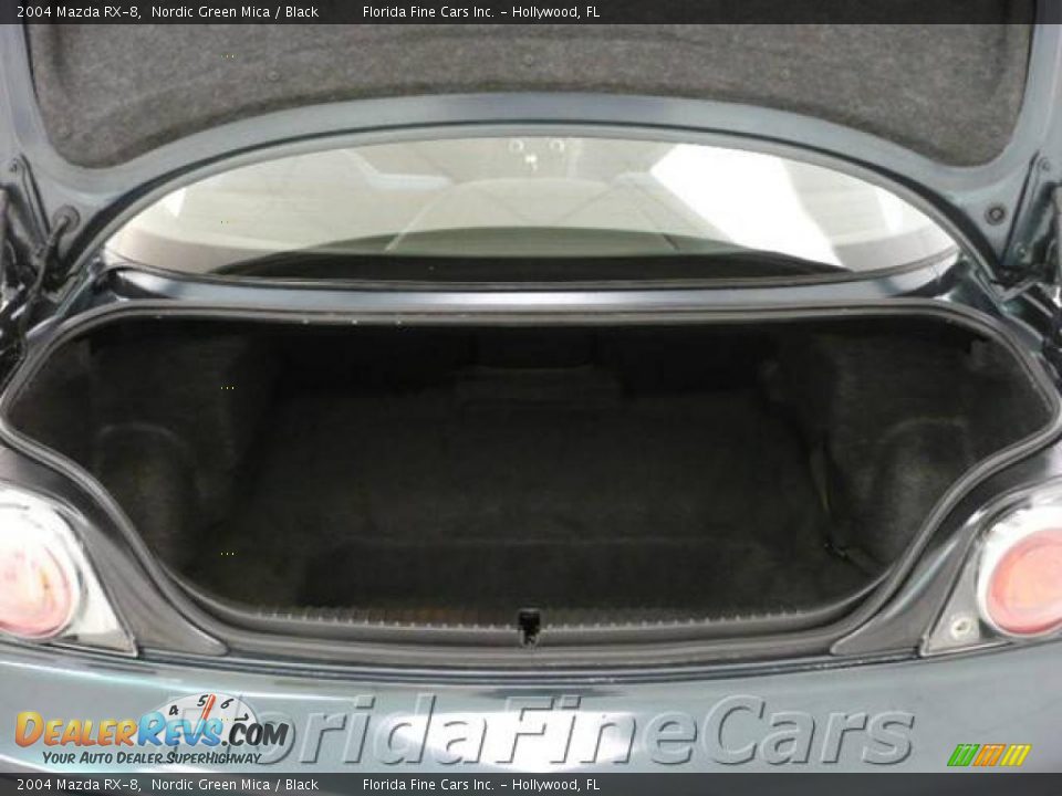 2004 Mazda RX-8 Nordic Green Mica / Black Photo #10