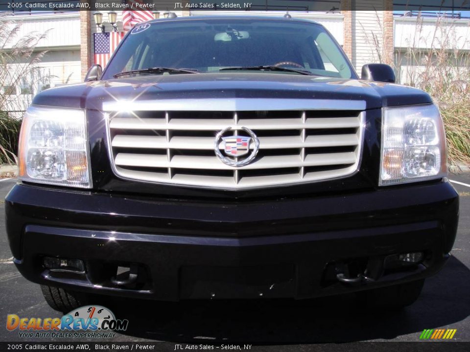 2005 Cadillac Escalade AWD Black Raven / Pewter Photo #2