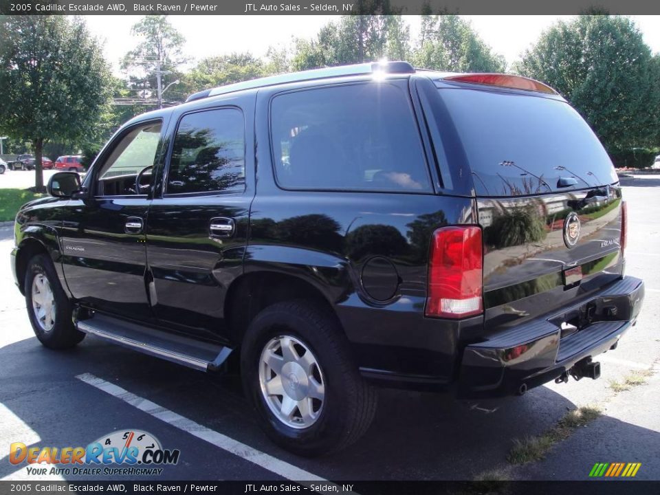 2005 Cadillac Escalade AWD Black Raven / Pewter Photo #3