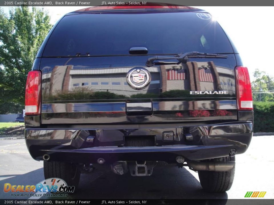 2005 Cadillac Escalade AWD Black Raven / Pewter Photo #4