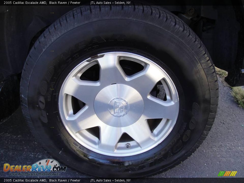 2005 Cadillac Escalade AWD Black Raven / Pewter Photo #8