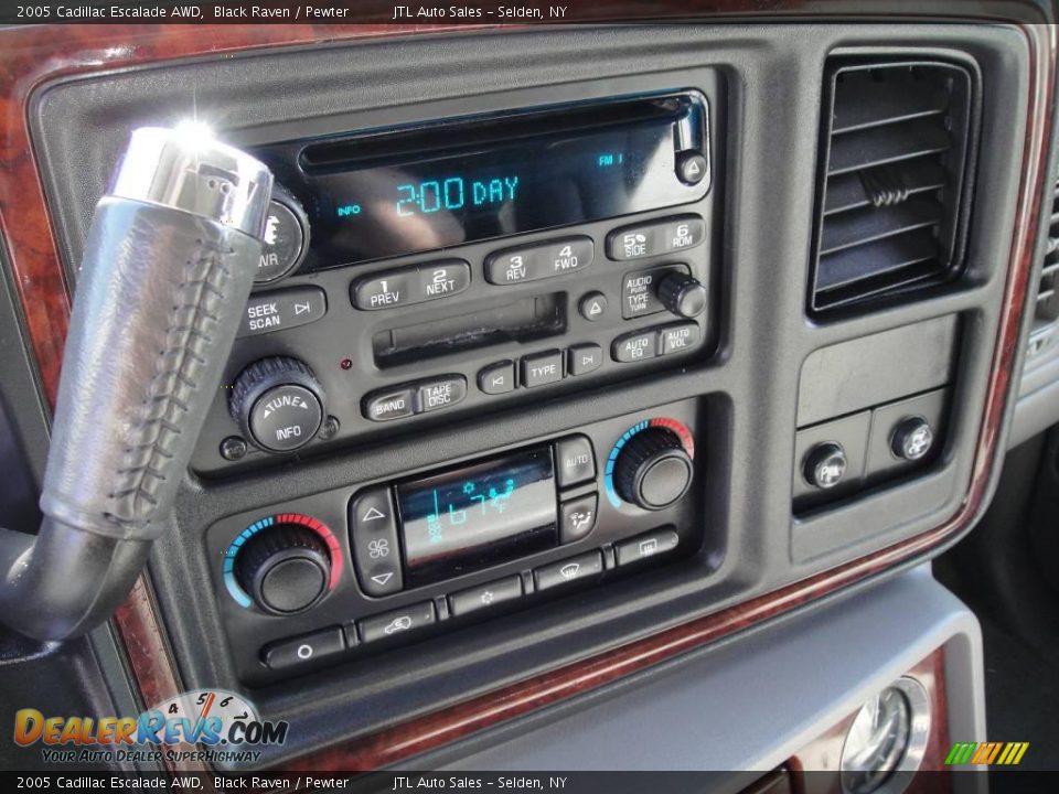 2005 Cadillac Escalade AWD Black Raven / Pewter Photo #13