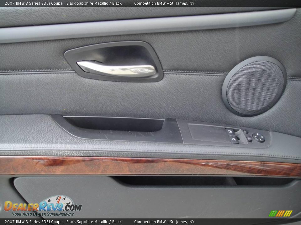 2007 BMW 3 Series 335i Coupe Black Sapphire Metallic / Black Photo #8