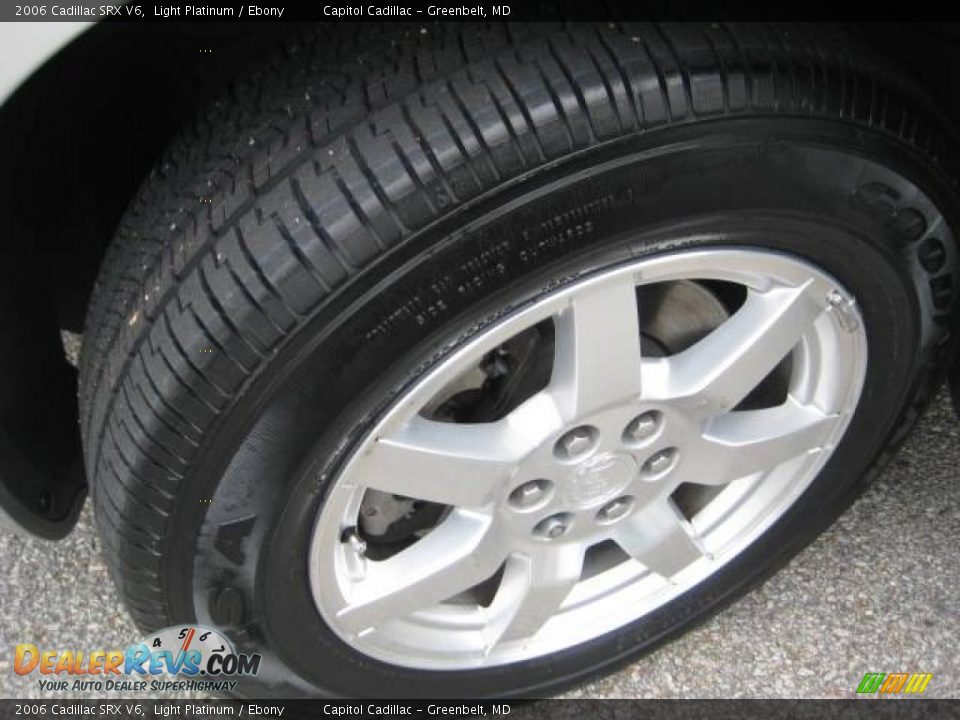 2006 Cadillac SRX V6 Light Platinum / Ebony Photo #9