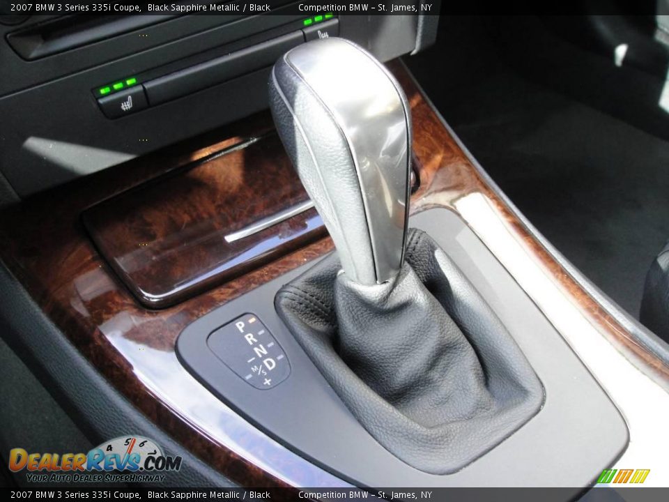 2007 BMW 3 Series 335i Coupe Black Sapphire Metallic / Black Photo #14