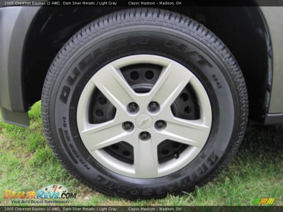2005 Chevrolet Equinox LS AWD Dark Silver Metallic / Light Gray Photo #7