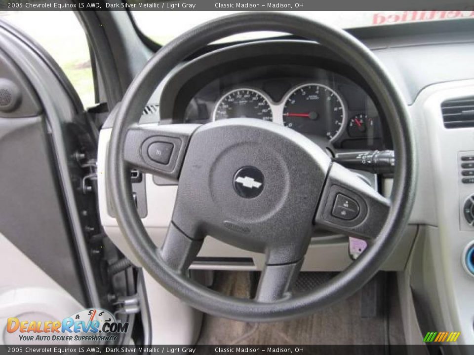 2005 Chevrolet Equinox LS AWD Dark Silver Metallic / Light Gray Photo #25