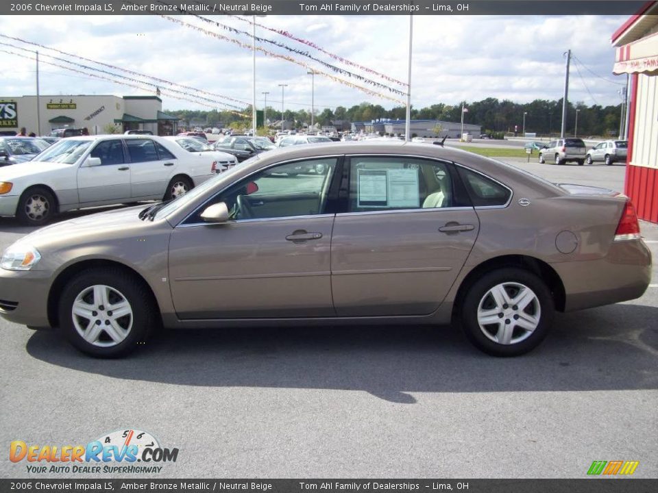 2006 Chevrolet Impala LS Amber Bronze Metallic / Neutral Beige Photo #1
