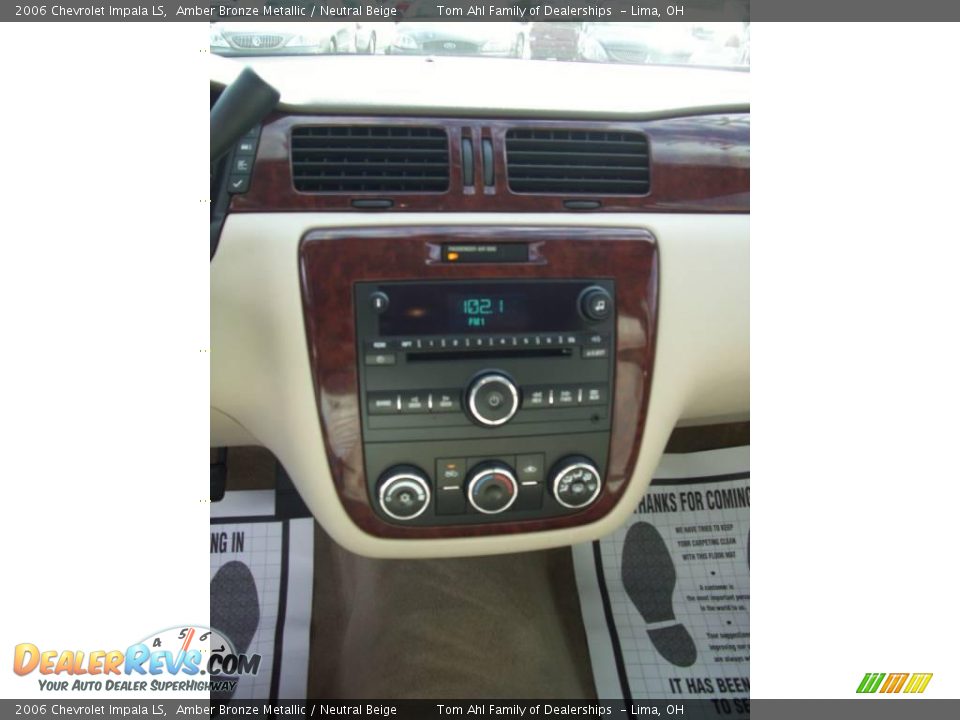 2006 Chevrolet Impala LS Amber Bronze Metallic / Neutral Beige Photo #11