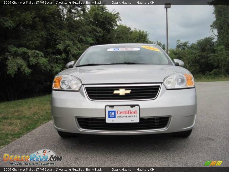 2006 Chevrolet Malibu LT V6 Sedan Silverstone Metallic / Ebony Black Photo #2